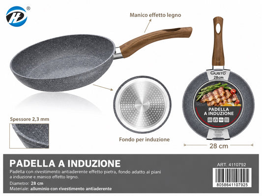 4110792 Linea Industone Padella a Induzione 28cm