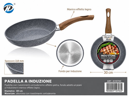 4110793 Linea Industone Padella a Induzione 30cm