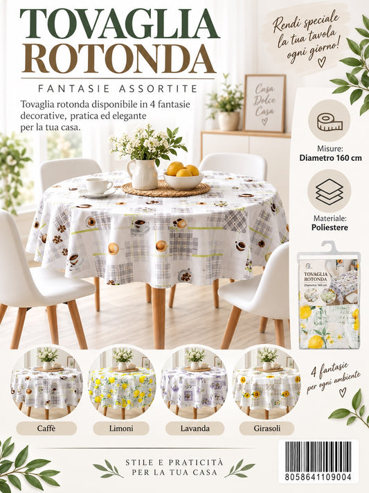 4110900 Tovaglia 160Cm Ct24