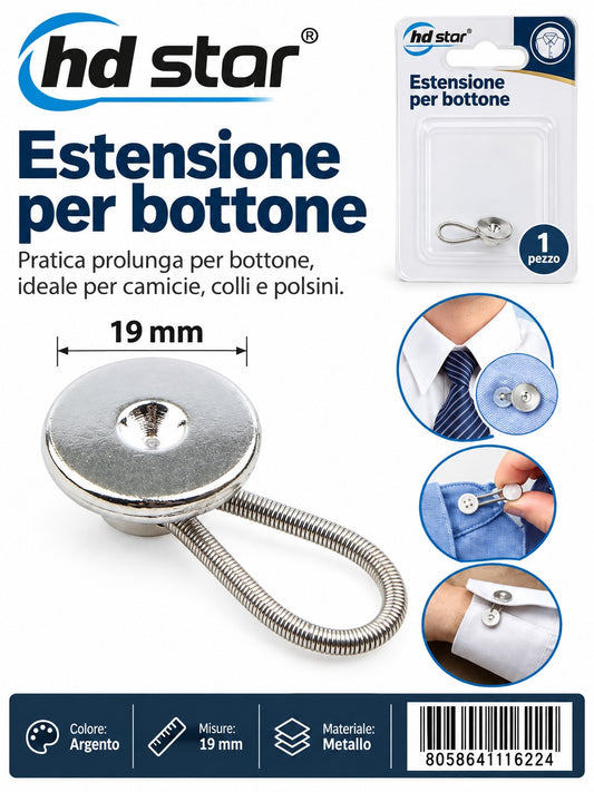 4111622 Estensione Per Bottone 19Mm 1Pz 1/12 Ct480
