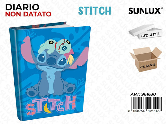 DIARIO NON DATATO STITCH