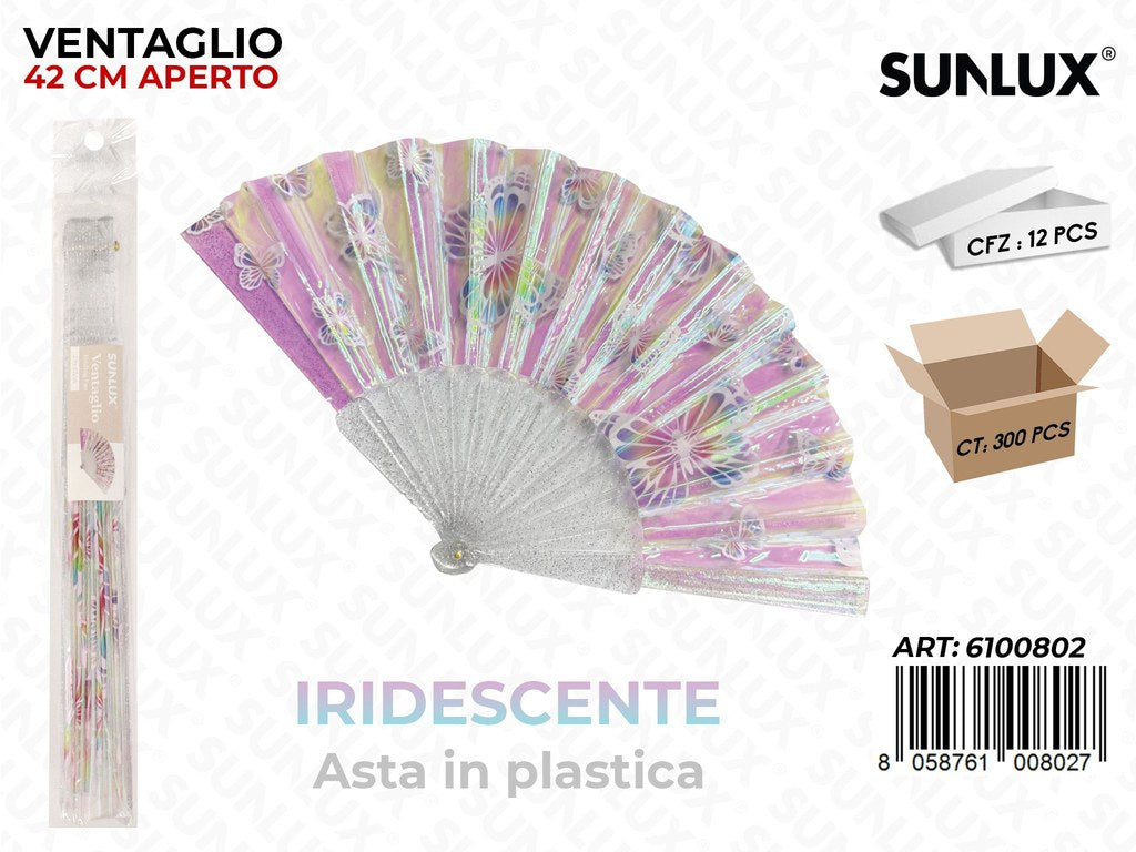 Sunlux Ventaglio Iridisc. 42CM