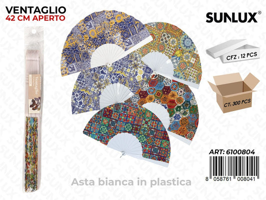 Sunlux Ventaglio Fantasia Ass. 42CM