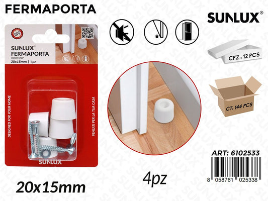 Sunlux Fermaporta 4PCS 20*15MM