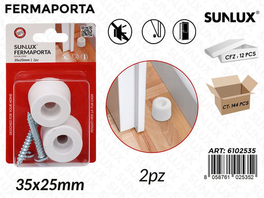 Sunlux Fermaporta 2PCS 35*25MM