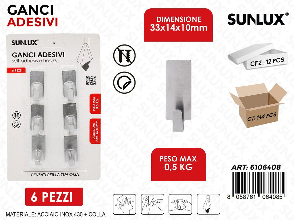 Sunlux Ganci Adv Acc. 430 6PCS MAX0.5KG 33*14*10MM