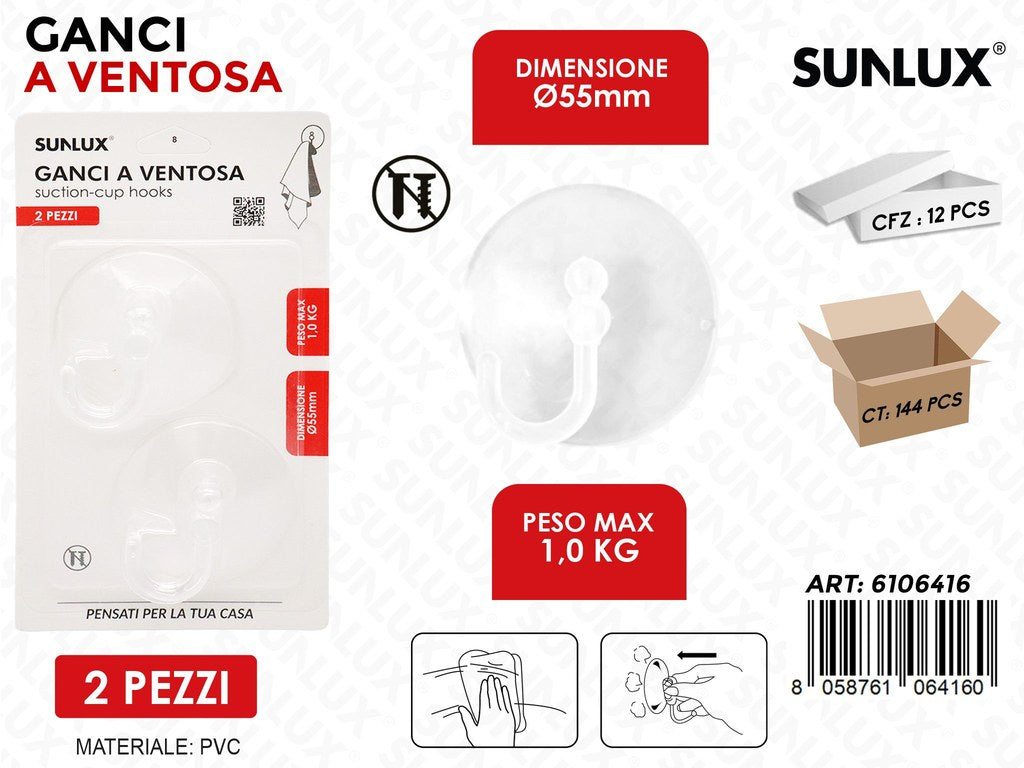 Sunlux Ganci Adv 2PCS Max 1KG D.55MM