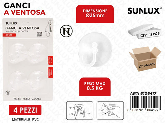 Sunlux Ganci Adv 4PCS Max 0.5KG D.35MM