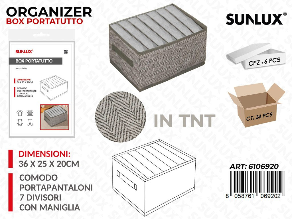 Sunlux Organizer Box Portatutto Tnt 36*25*20CM
