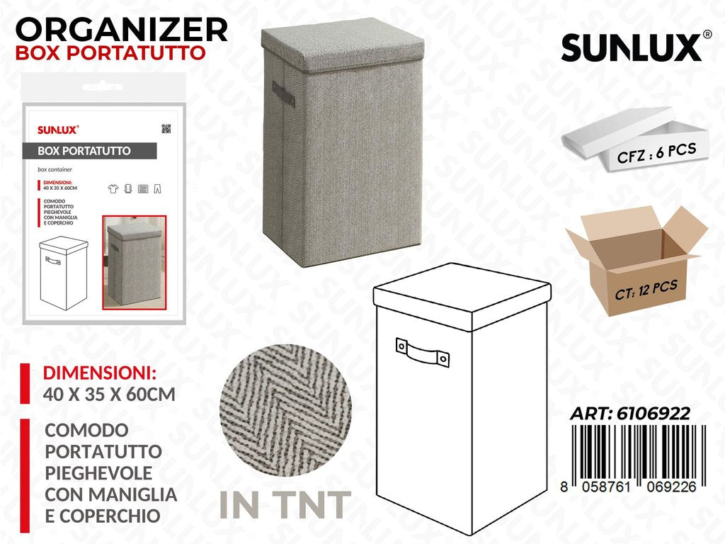 Sunlux Organizer Box Portatutto Tnt 40*35*60CM