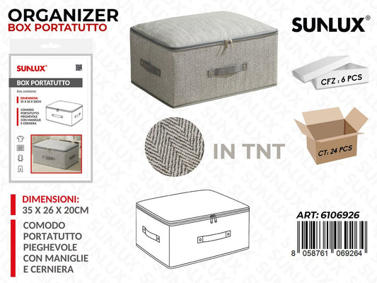 Sunlux Organizer Box Portatutto Tnt 35*26*20CM