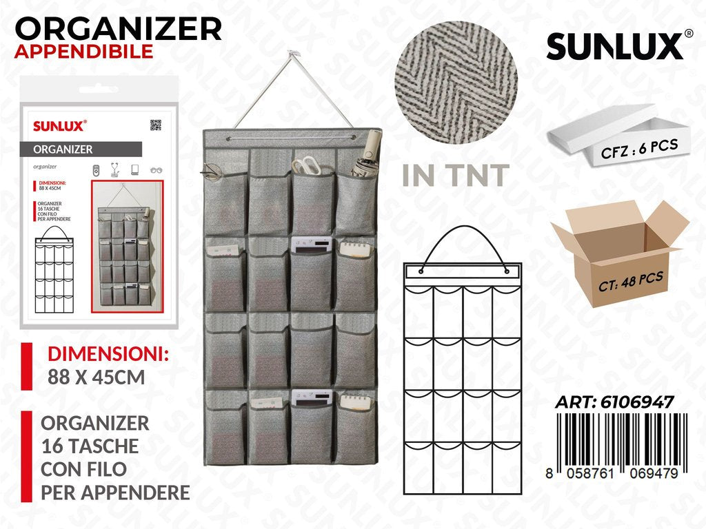 Sunlux Organizer Appendibile Tnt 16TASC. 88*45CM