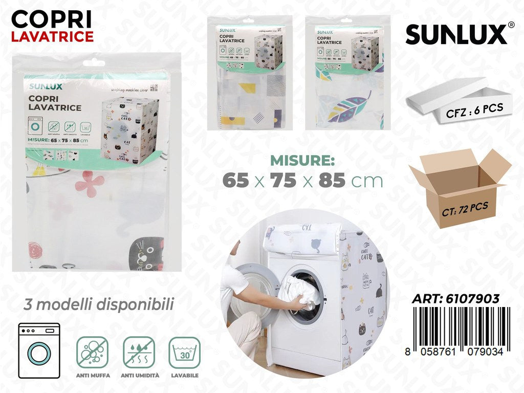 Sunlux Copri Lavatrice Ass. 65*75*85CM
