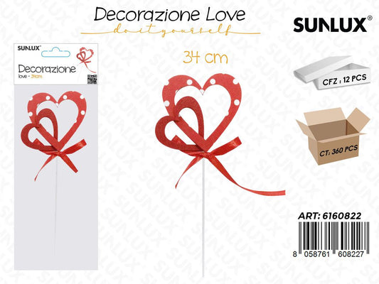 Sunlux Dec. Love 34CM