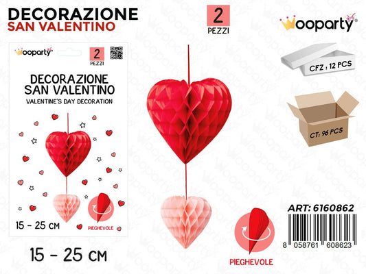 DEC.SAN VALENTINO 15-25CM