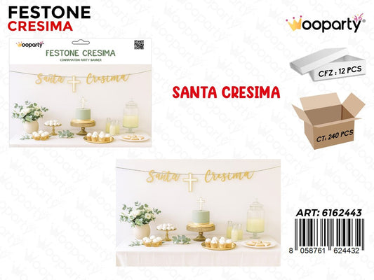 FESTONE SANTA CRESIMA