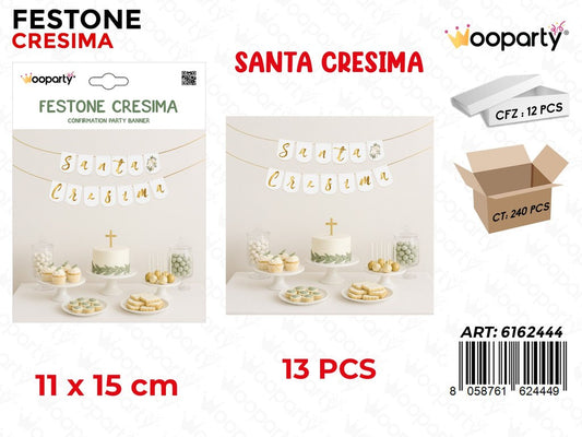 FESTONE CRESIMA 13PCS 11*15CM