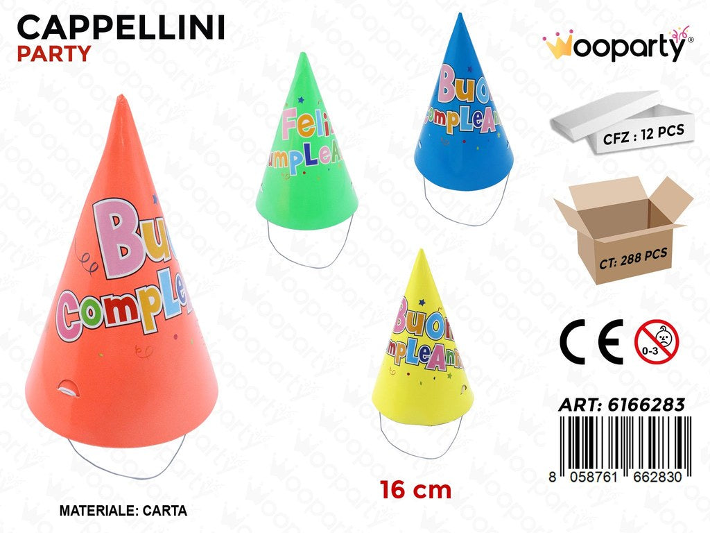 CAPPELLINI PARTY BUON COMPL. ASS. 16CM