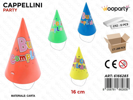 CAPPELLINI PARTY BUON COMPL. ASS. 16CM