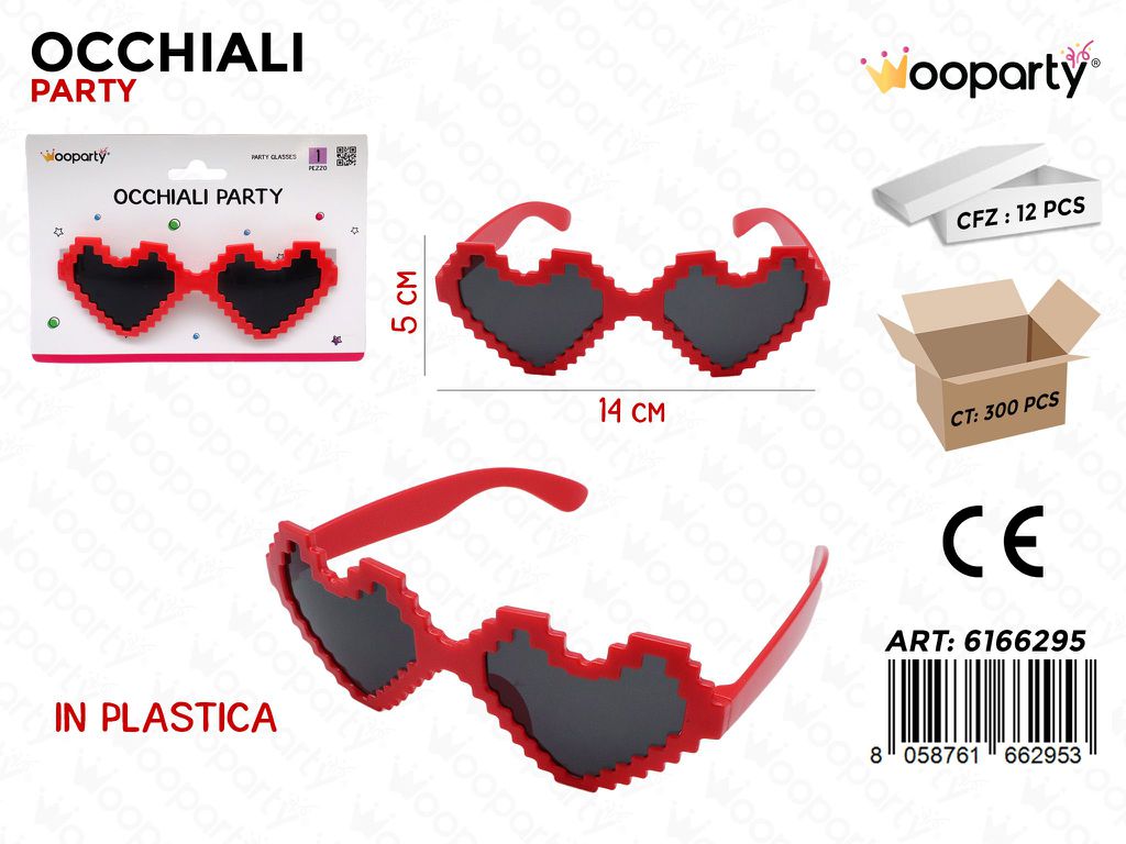 OCCHIALI PARTY 14*5CM