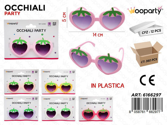 OCCHIALI PARTY ASS. 14*5CM