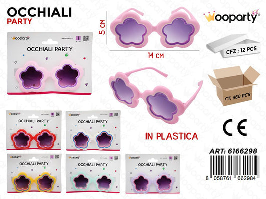 OCCHIALI PARTY ASS. 14*5CM