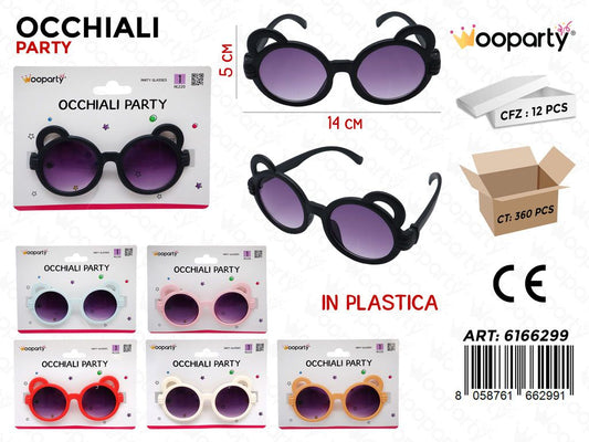 OCCHIALI PARTY ASS. 14*5CM