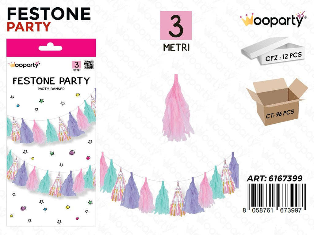FESTONE PARTY 3M
