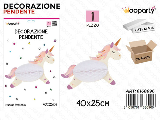 CENTROTAVOLA PARTY 1PCS UNICORNO 40*25CM