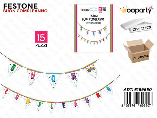 FESTONE B. COMPL. 15PCS