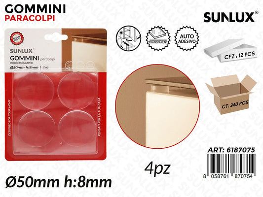 Sunlux Gommini Paracolpi 4PCS 50*8MM