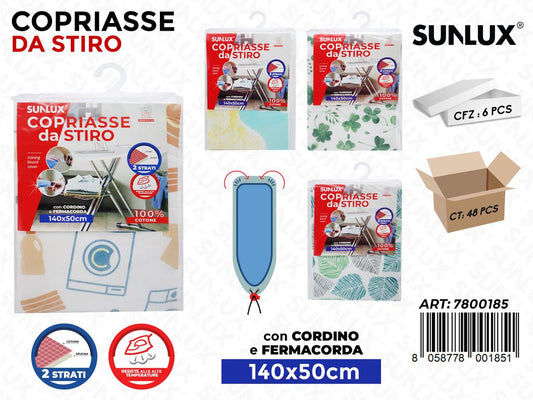 Sunlux Copriasse da Stiro 140*50CM