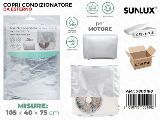 Sunlux Copri Condizionatore Esterno 105*40*75CM
