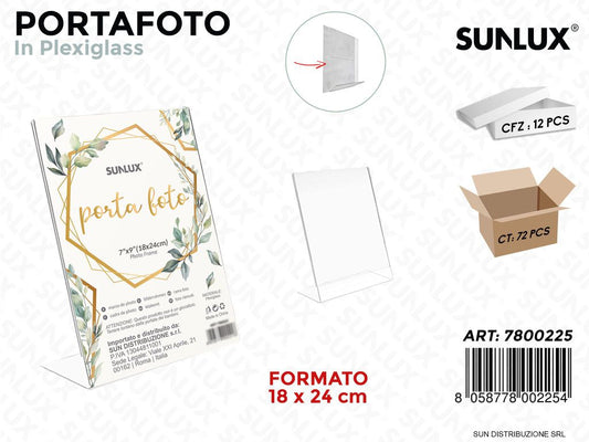 Portafoto in Plexiglass F.to 18*24CM