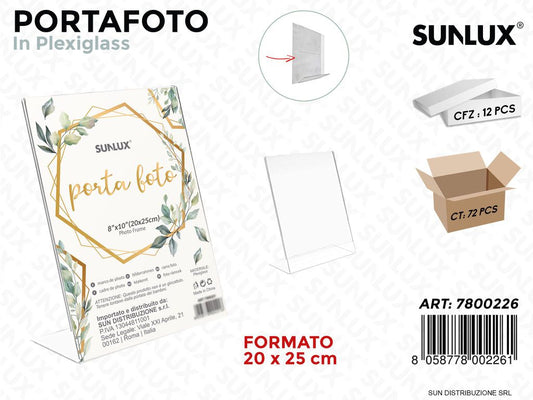 Portafoto in Plexiglass F.to 20*25CM