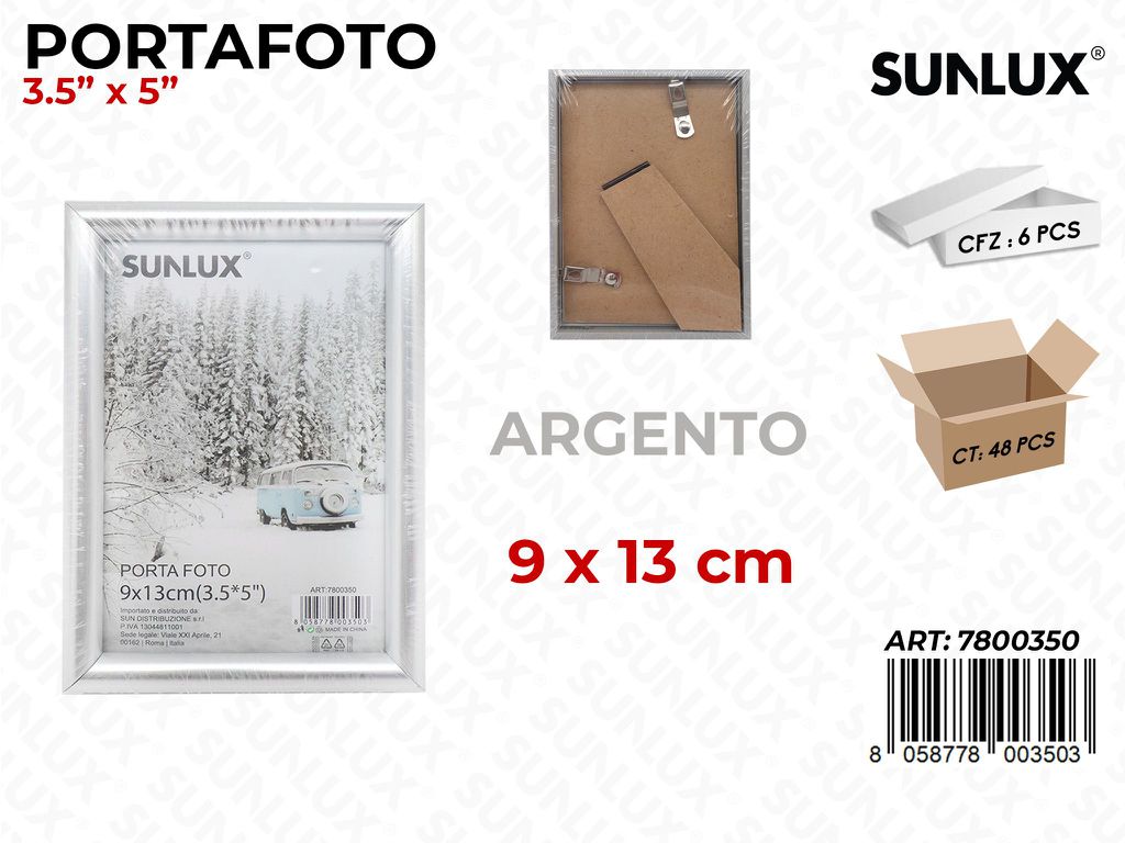 Cornice Portafoto 9*13/3.5*5/Pz da 6CFZ