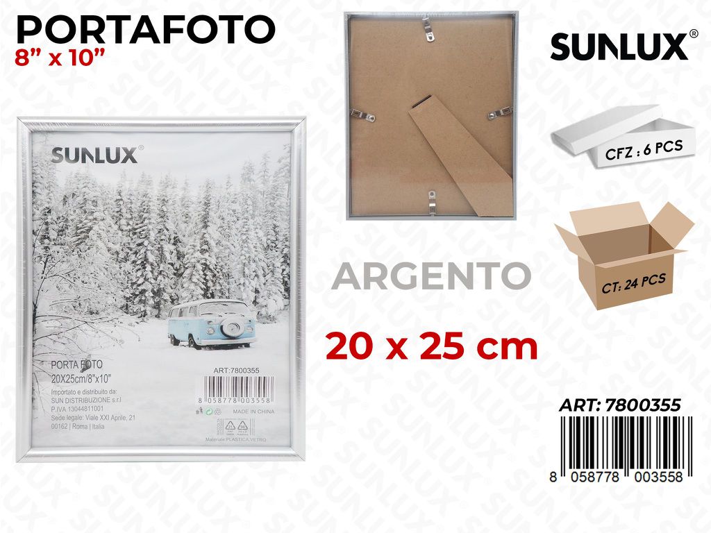 Cornice Portafoto 20*25/8*10 /Pz da 3CFZ