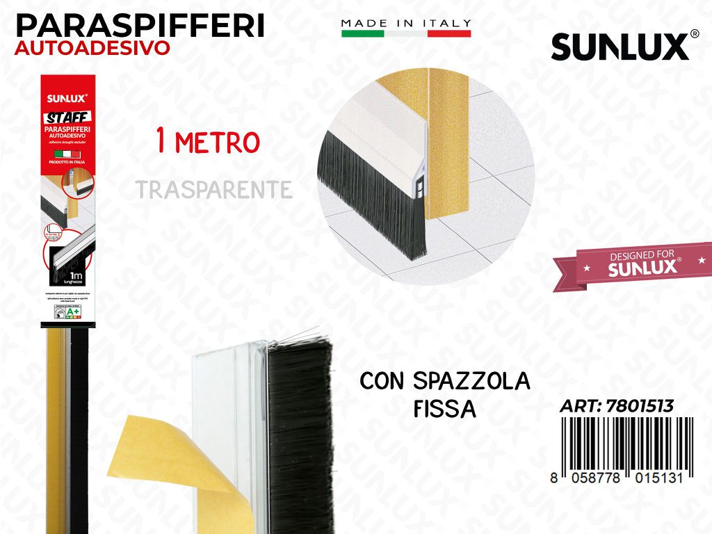 Paraspifferi Autoadv Porta Trasp. 1MT / Pz da 25