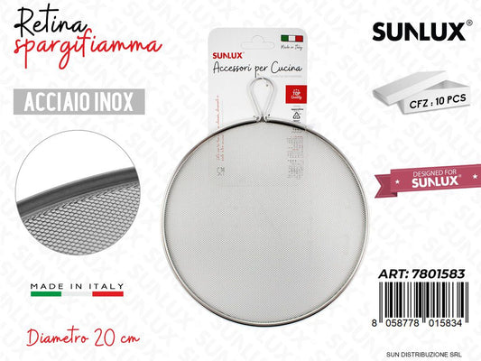 Retina Spargifiamma Inox D.20CM
