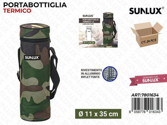 Portabottiglia Termico Militare D.11*35CM