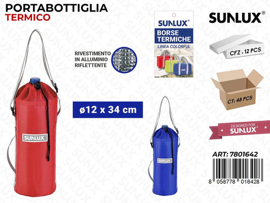 Portabottiglia Termico Col. Ass. D.12*34CM