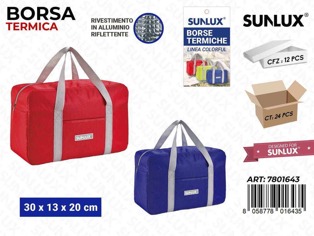 Borsa Termica Col. Ass. 30*13*20CM