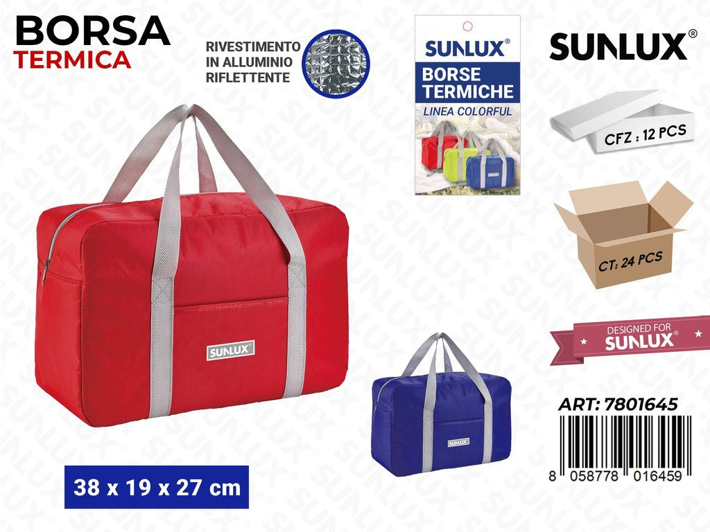 Borsa Termica Col. Ass. 38*19*27CM