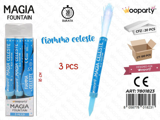 FONTANA MAGIA CELESTE 3PCS 16CM /PZ DA 20**