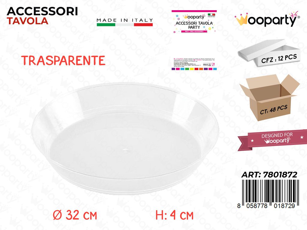 Bavarese Trasp. D.32*4CM