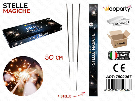 STELLE MAGICHE 4PCS 50CM /PZ DA 36**