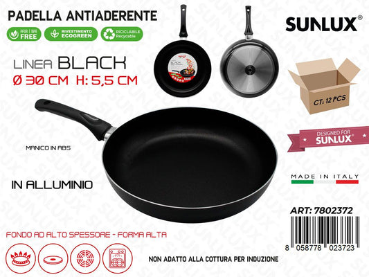 Padella Antiaderente L.black D.30*5.5CM
