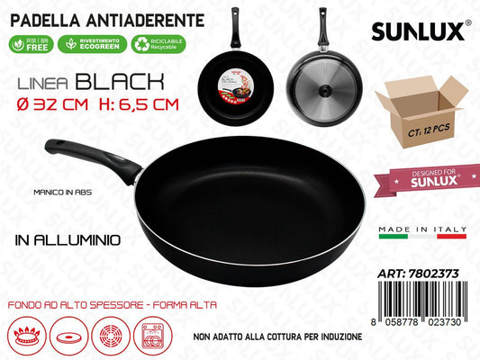 Padella Antiaderente L.black D.32*6.5CM