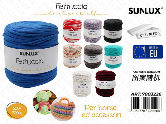 Sunlux Fettuccia Filato Assortito 650-700GR