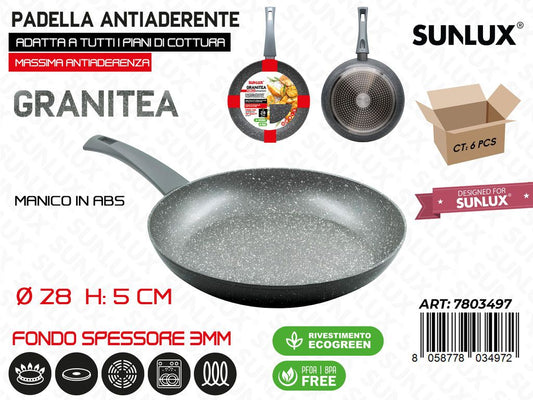 Padella Antiaderente L.granitea D.28*5CM
